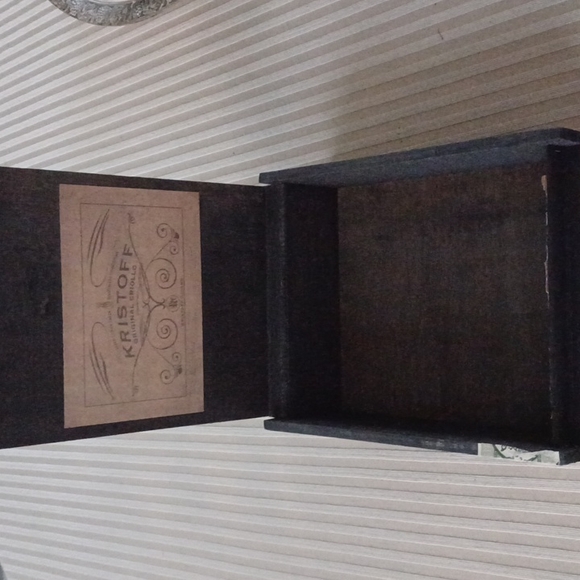 Kristoff Empty Wood Cigar Box - Picture 5 of 9